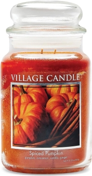 Village Candle Spiced Pumpkin 602 g - 2 Docht