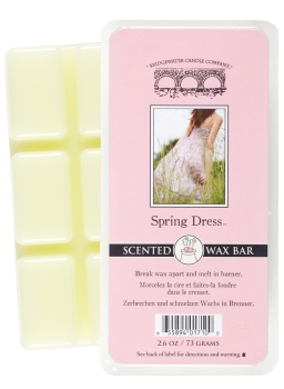 Bridgewater Candle Scented Wax Bar Spring Dress 73 g