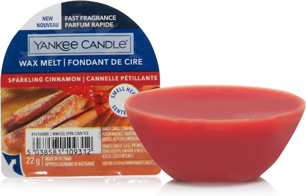 Yankee Candle Sparkling Cinnamon Wax Melt 22 g