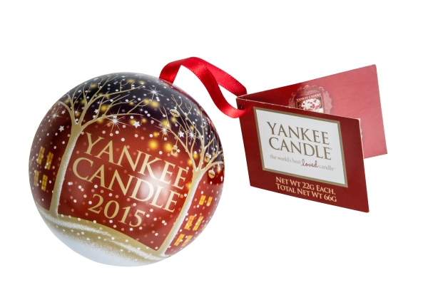 Yankee Candle Baby it`s fun outside ... cosy inside "3 Melt Bauble"