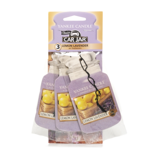 Yankee Candle Lemon Lavender Car Jar Bonus Pack