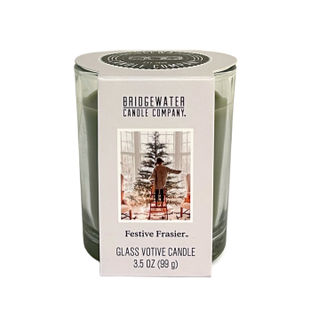 Bridgewater Candle Glas Votivkerze Festive Frasier 99 g