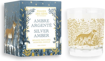 Panier des Sens Duftkerze Silver Amber - 180G