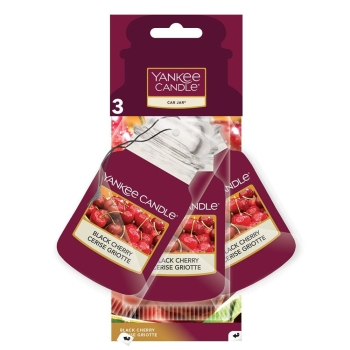 Yankee Candle Black Cherry Car Jar Bonus Pack
