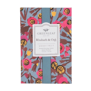 Greenleaf - Duftsachet Large - Rhubarb & Oak