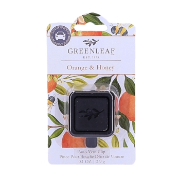 Greenleaf Autoduftstecker - Vent Clip Orange & Honey