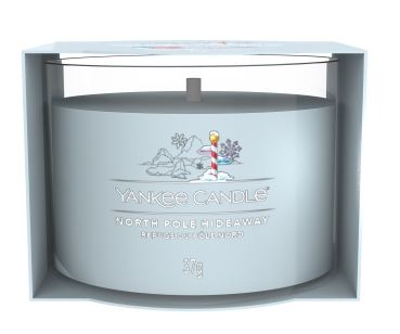 Yankee Candle North Pole Hideaway Glasvotivkerze 37g
