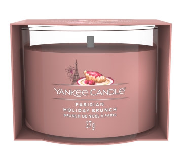 Yankee Candle Parisian Holiday Brunch Glasvotivkerze 37g