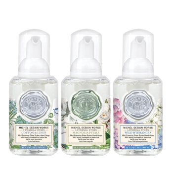 Michel Design Works 3er Set Mini Schaumseife á 140 ml