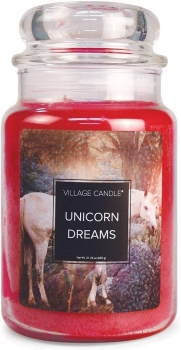 Village Candle Fantasy Unicorn Dreams 602 g - 2 Docht