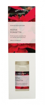 Wax Lyrical Fragranced Reed Diffuser 100 ml Festive Poinsettia