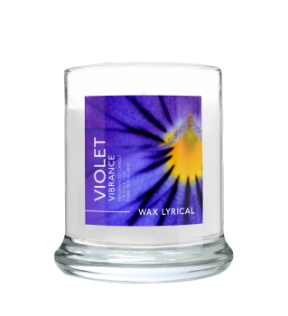 Wax Lyrical - Made in England - Fragranced Jar Candle Violet Vibrance