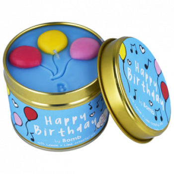 Bomb Cosmetics "Happy Birthday" Tin Candle
