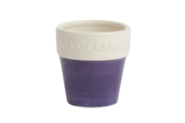 Yankee Candle Painted Plant Pots Samplerhalter/Votivkerzenhalter Purple