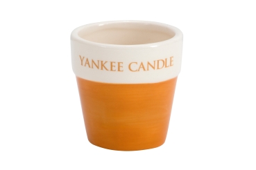 Yankee Candle Painted Plant Pots Samplerhalter/Votivkerzenhalter Terracotta