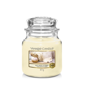 Yankee Candle Soft Wool & Amber 411 g