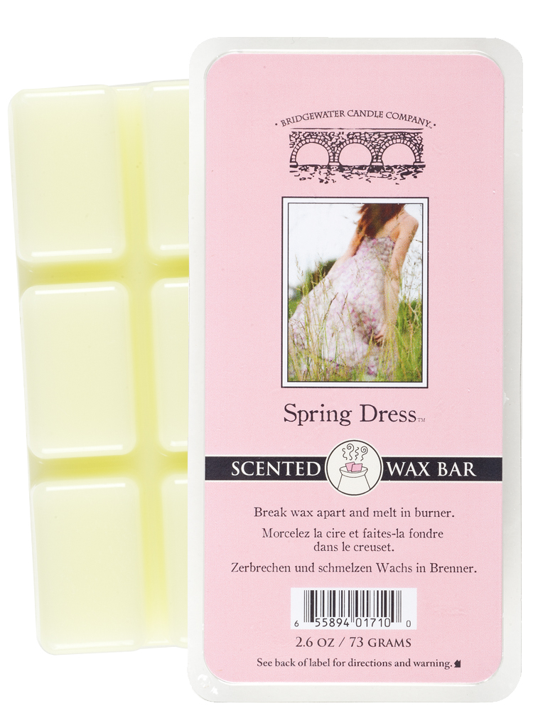 Duftkerzenladen Bridgewater Candle Scented Wax Bar Spring Dress 73 g