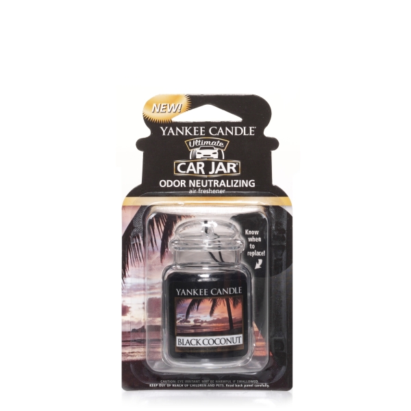 Yankee Candle Black Coconut Car Jar Ultimate 30 g