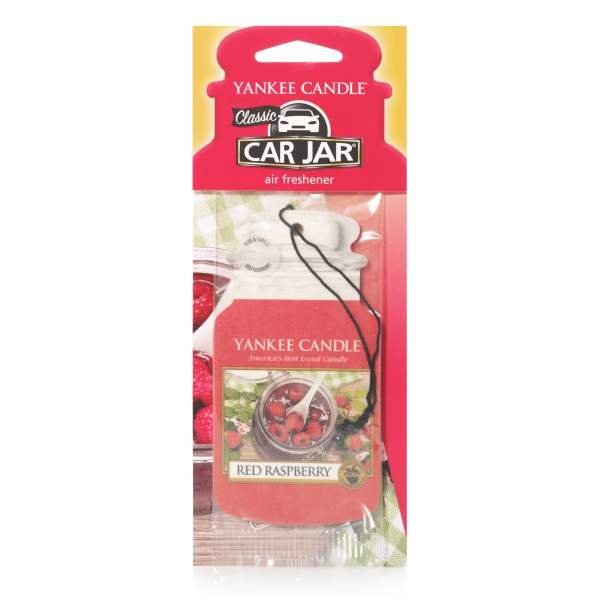 Yankee Candle Red Raspberry Car Jar Single