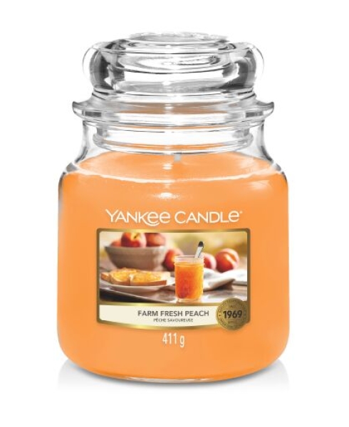 Yankee Candle Farm Fresh Peach 411 g Yankee Candle Farm Fresh Peach 411 g