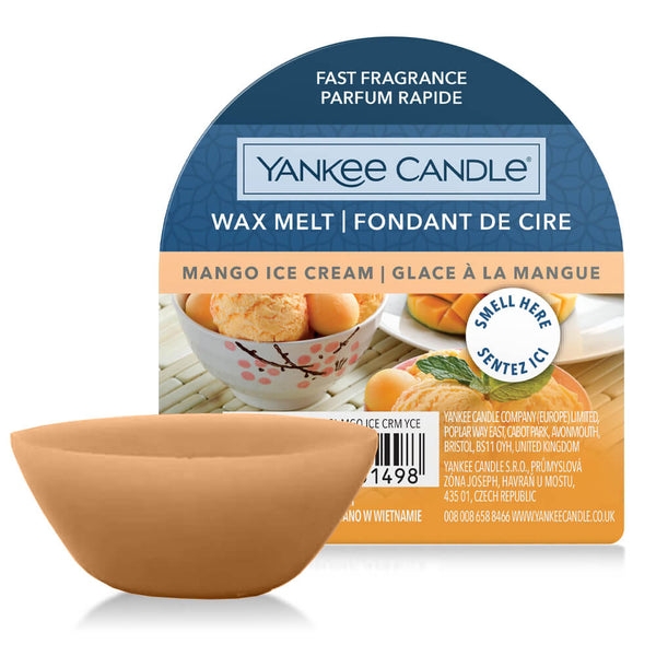 Yankee Candle Mango Ice Cream Wax Melt 22 g Yankee Candle Mango Ice Cream Wax Melt 22 g