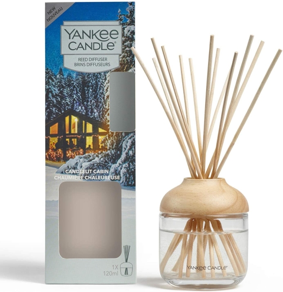 Yankee Candle Reed Diffuser Candlelit Cabin 120 ml