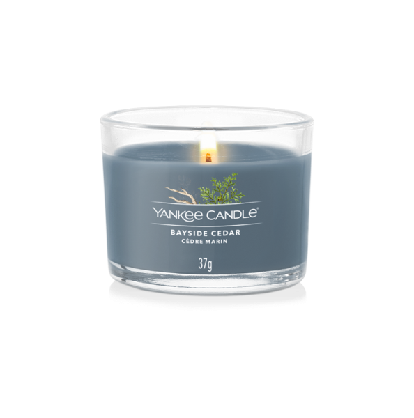 Yankee Candle Bayside Cedar Glasvotivkerze 37g