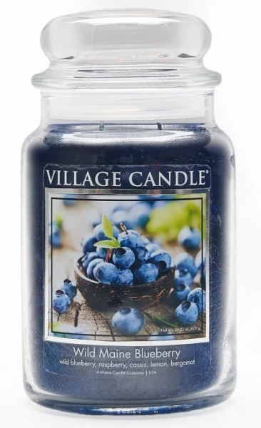 Village Candle Fantasy Wild Maine Blueberry 602 g - 2 Docht Village Candle Fantasy Wild Maine Blueberry 602 g - 2 Docht
