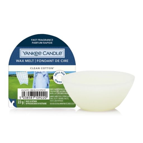 Yankee Candle Clean Cotton Wax Melt 22 g