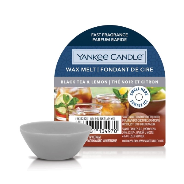 Yankee Candle Black Tea & Lemon Wax Melt 22 g Yankee Candle Black Tea & Lemon Wax Melt 22 g