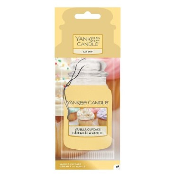Yankee Candle Vanilla Cupcake Car Jar Single Yankee Candle Vanilla Cupcake Car Jar Single