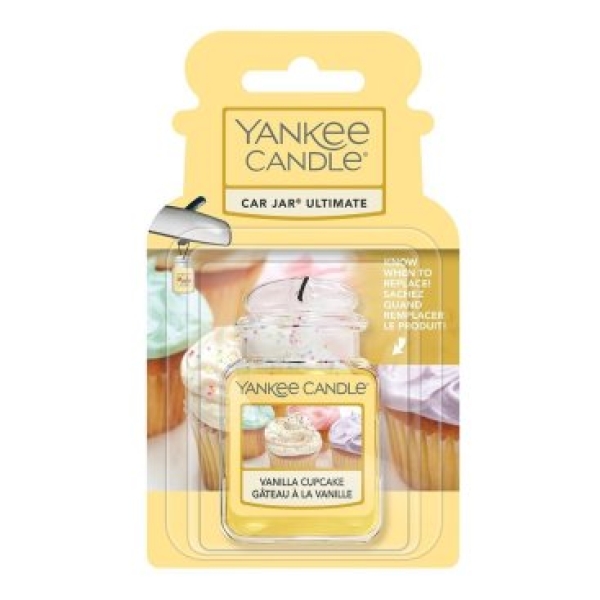 Yankee Candle Vanilla Cupcake Car Jar Ultimate 30 g Yankee Candle Vanilla Cupcake Car Jar Ultimate 30 g