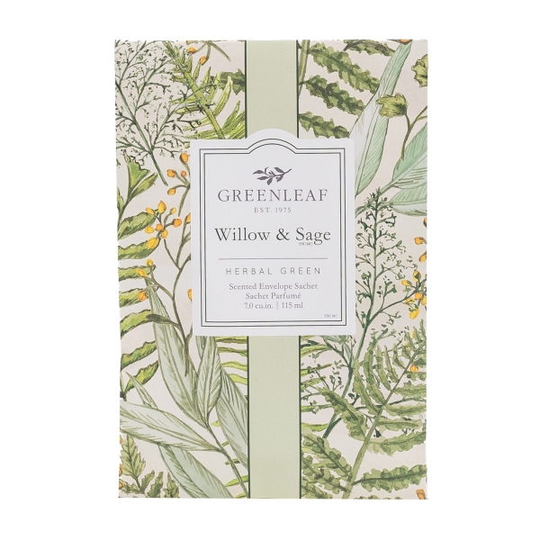 Greenleaf - Duftsachet Large - Willow & Sage Greenleaf - Duftsachet Large - Willow & Sage