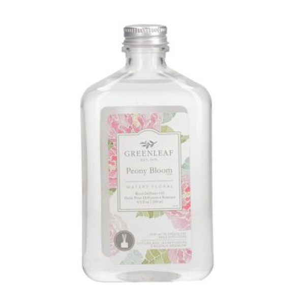 Greenleaf - Reed Diffuser Oil - Peony 250ml Greenleaf - Reed Diffuser Oil - Peony 250ml