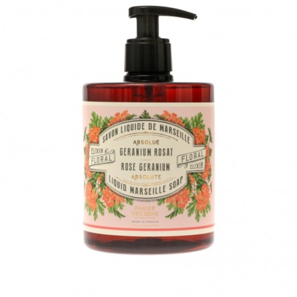 Panier des Sens Marseiller Flüssigseife - Rosengeranie 500 ml Panier des Sens Marseiller Flüssigseife - Rosengeranie 500 ml