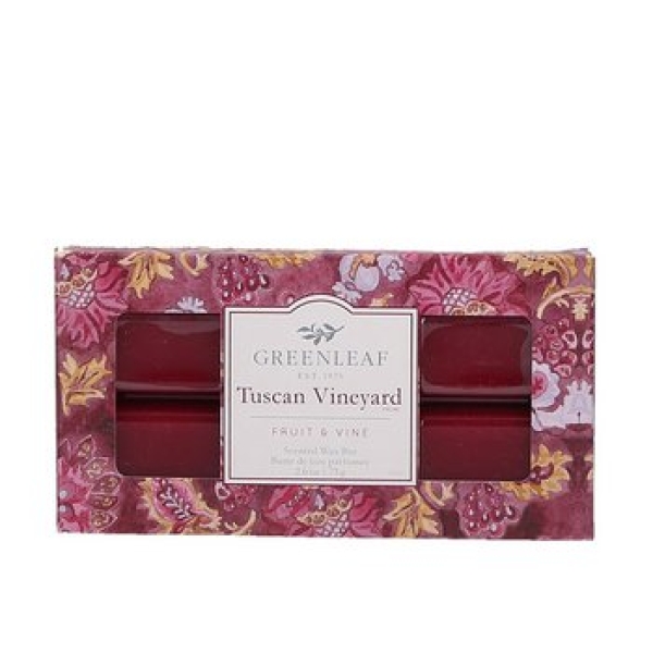Greenleaf - Wax Bar - Tuscan Vineyard 73g Greenleaf - Wax Bar - Tuscan Vineyard 73g
