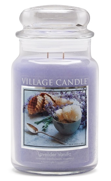 Village Candle Lavender Vanilla 602 g - 2 Docht Village Candle Lavender Vanilla 602 g - 2 Docht