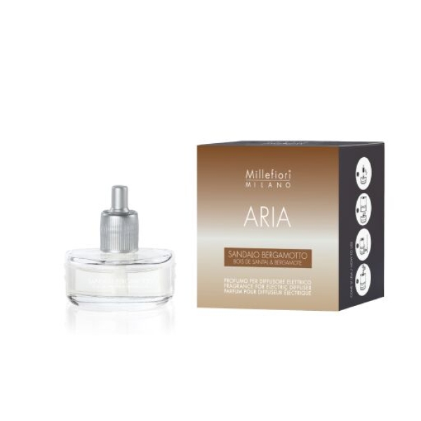 Millefiori Aria - Sandalo Bergamotto - Duftstecker Nachfüllung 1 x 20 ml