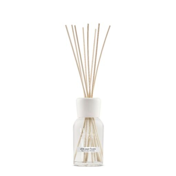 Millefiori Milano Reed Diffuser 250 ml - White Paper Flowers