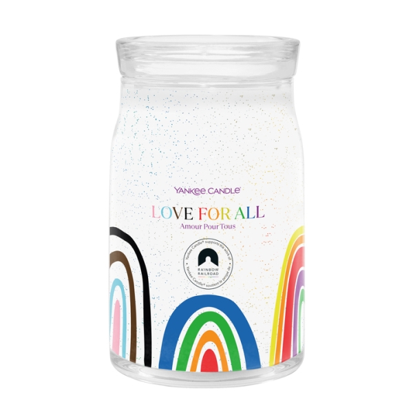 Signature Large Jar 2-Docht - Love For All Signature Large Jar 2-Docht - Love For All