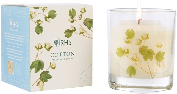 Wax Lyrical - RHS Medium Candle - Cotton Wax Lyrical - RHS Medium Candle - Cotton