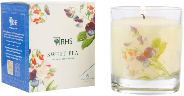 Wax Lyrical - RHS Medium Candle - Sweet Pea