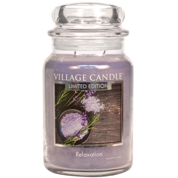 Village Candle Relaxtion 602 g - 2 Docht Village Candle Relaxtion 602 g - 2 Docht