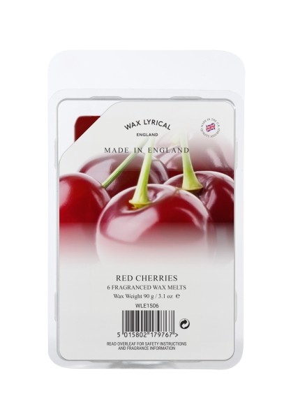 Wax Lyrical Fragranced Wax Melt Red Cherries 90g Wax Lyrical Fragranced Wax Melt Red Cherries 90g