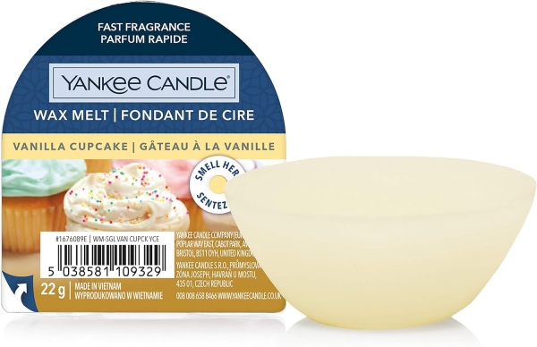 Yankee Candle Vanilla Cupcake Wax Melt 22 g Yankee Candle Vanilla Cupcake Wax Melt 22 g