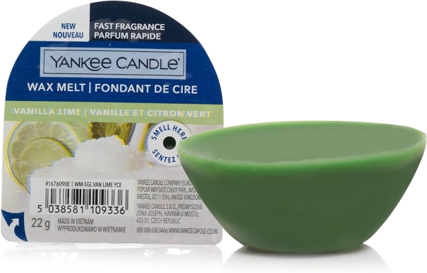 Yankee Candle Vanilla Lime Wax Melt 22 g