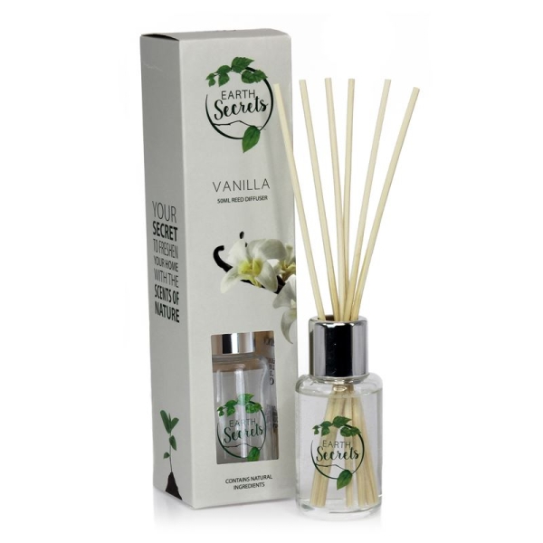 Ashleigh & Burwood - Earth Secrets - Vanilla Diffuser klein 50 ml