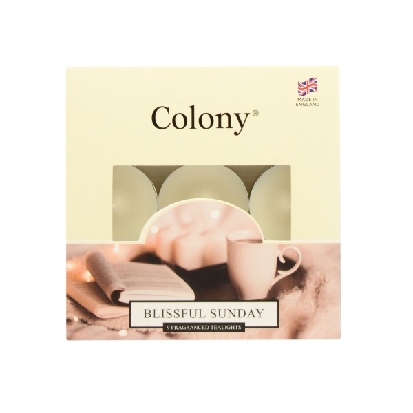 Wax Lyrical - Colony Fragranced Teelights Blissful Sunday - 9 Stück