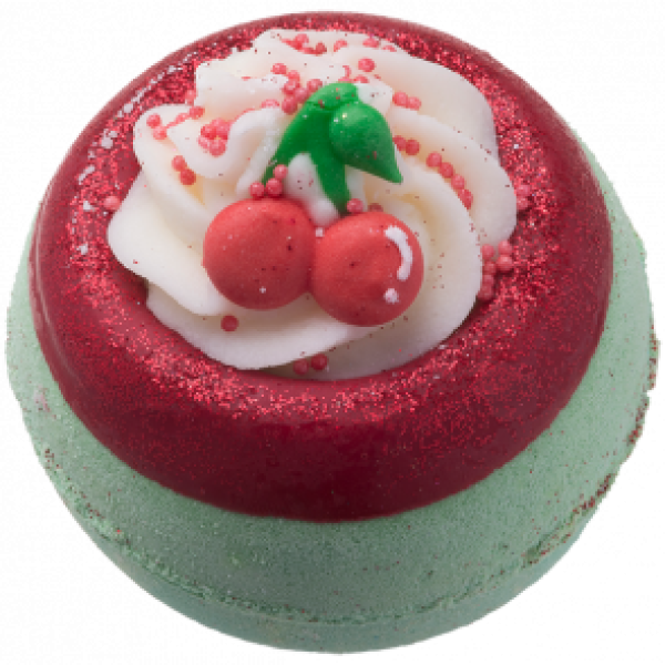 Bomb Cosmetics Cherry On Top Bath Blaster 160 g Bomb Cosmetics Cherry On Top Bath Blaster 160 g