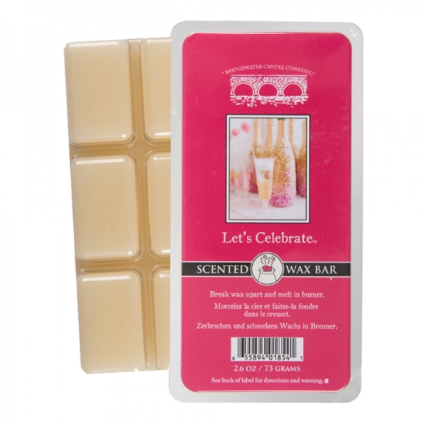 Bridgewater Candle Scented Wax Bar Let´s Celebrate 73 g Bridgewater Candle Scented Wax Bar Let´s Celebrate 73 g